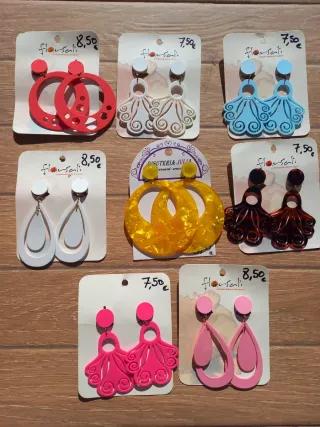 Pendientes Flamenca nuevos.