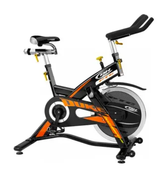 Bicicleta Spinning BH Duke retrofitada