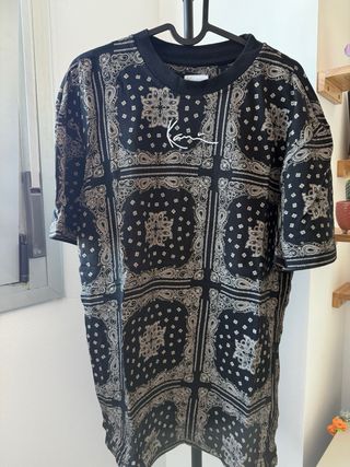 Camiseta Karl Kani Bandana Negra