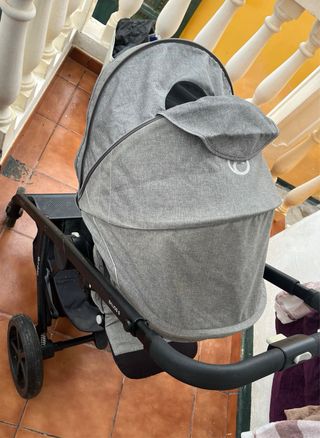 Cybex Silla de Bebé y Capazo Gris