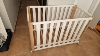 Culla con letto 120x60 Cotinfant Doco Sleeping.Madera