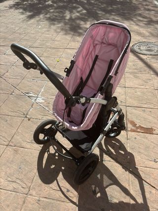 Silla de paseo rosa