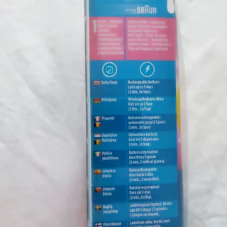 Cepillo Eléctrico Oral-B Disney Princesas. Recarga