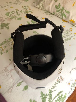 Casco de esquí blanco Tijuana