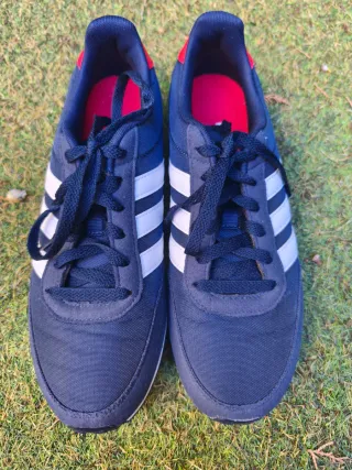 Zapatillas Adidas Azul y Rojo