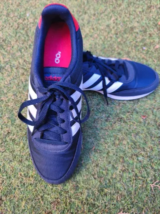 Zapatillas Adidas Azul y Rojo