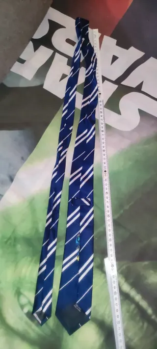 Corbata Harry Potter Ravenclaw Azul y Blanca