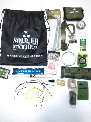 Kit militar 20 piezas