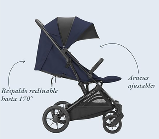 Cochecito Inglesina Zenit 2 Azul Polar