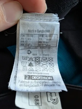 Pantaloncini ciclismo bimbo 10 anni