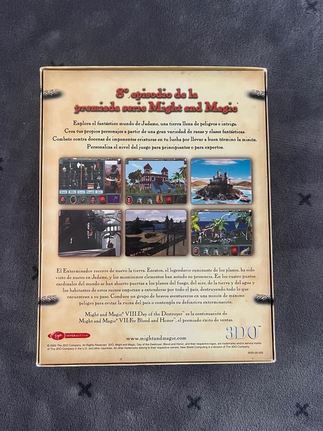 Juego PC Might and Magic VIII