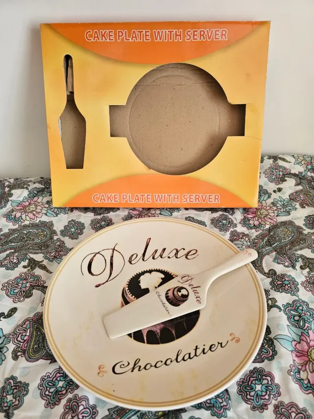 Set da portata Piatto Torta e Paletta