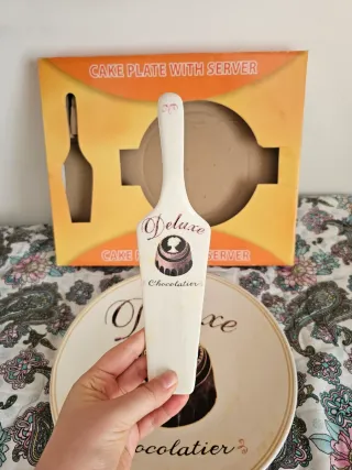 Set da portata Piatto Torta e Paletta