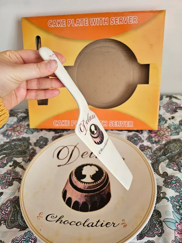 Set da portata Piatto Torta e Paletta