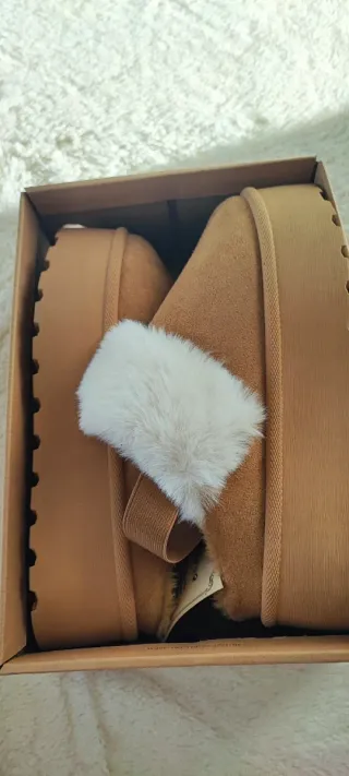 UGG Funkette Ciabatte Marrone