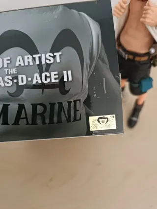 Figura One Piece Portgas D. Ace Marine