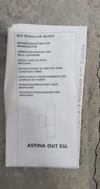 Luminaria de pared SLV 228774