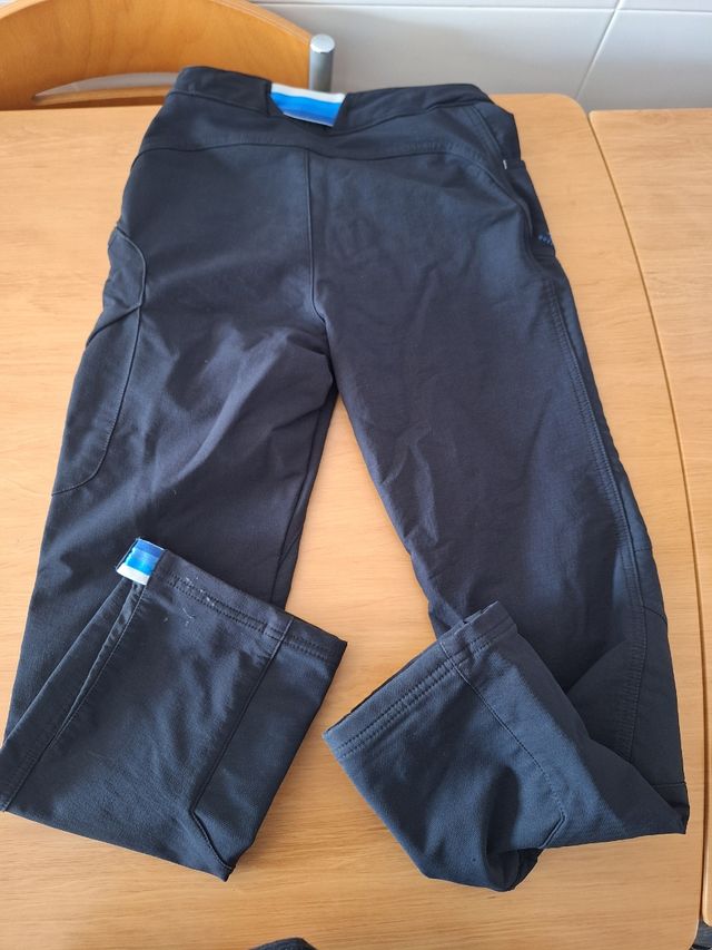 Pantalón Quechua niño Talla 10 agua-nieve