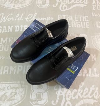 Zapatos Ullman Negros con Cordones