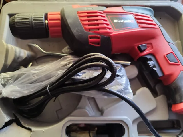 Taladro Einhell Rojo y Negro