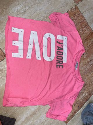 camisetas cortas