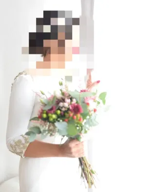 Vestido Novia Franc Sarabia Viñedo talla 36