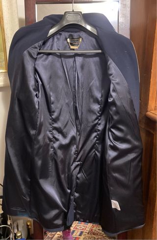 Cappotto Roberta Biagi blu navy taglia S