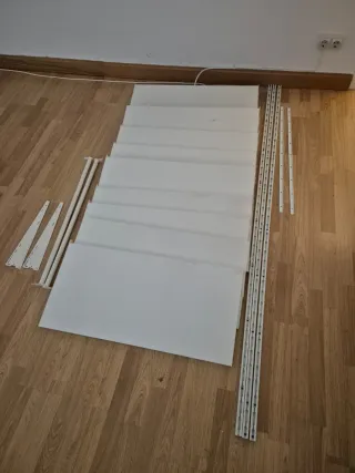 Estantería Vestidor Boaxel Ikea Blanca