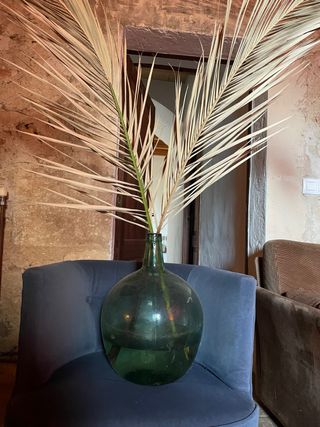 Damajuana Antigua Vidrio Verde