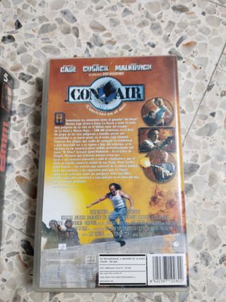 2 VHS Nicolas Cage