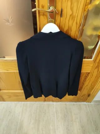 Chaqueta vestir azul Talla M