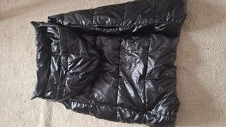 Chaleco mujer negro impermeable