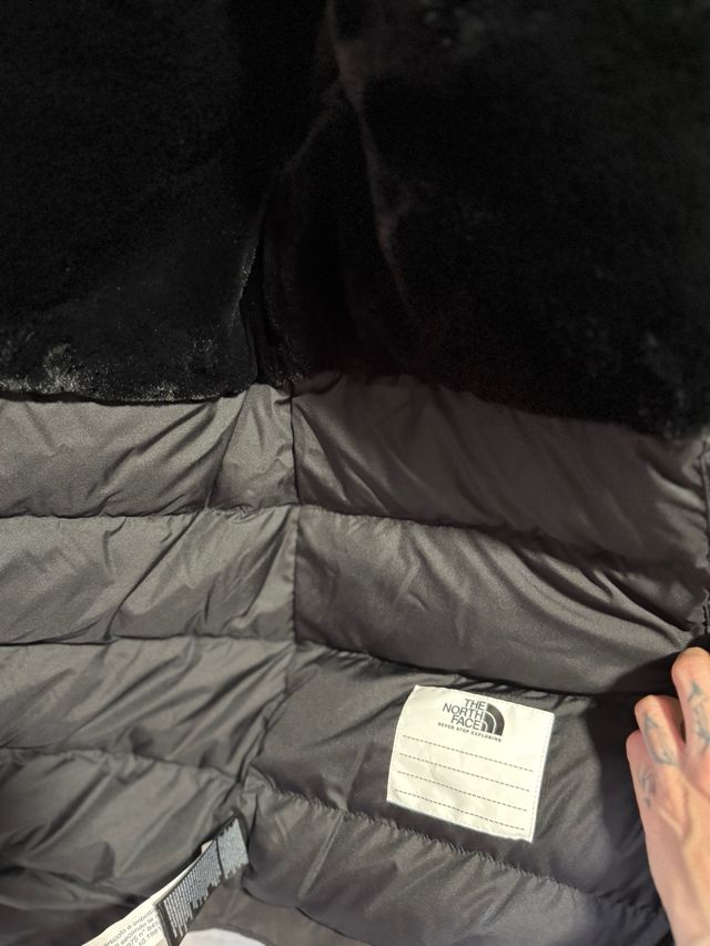 Parka The North Face Negra con Capucha