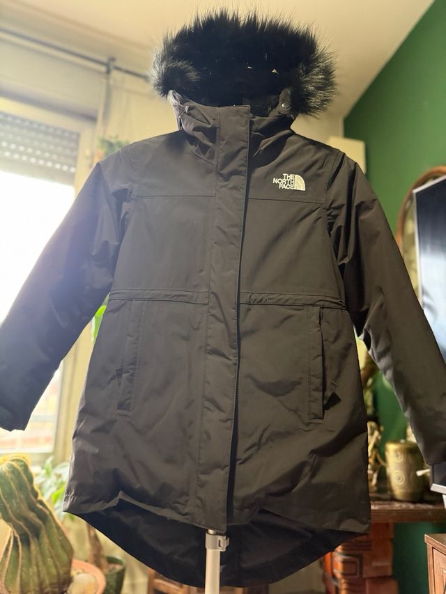 Parka The North Face Negra con Capucha