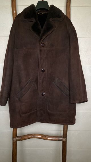 Chaquetón de piel vuelta hombre