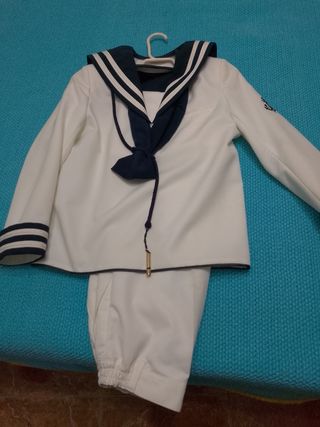 Traje marinero comunión talla 10