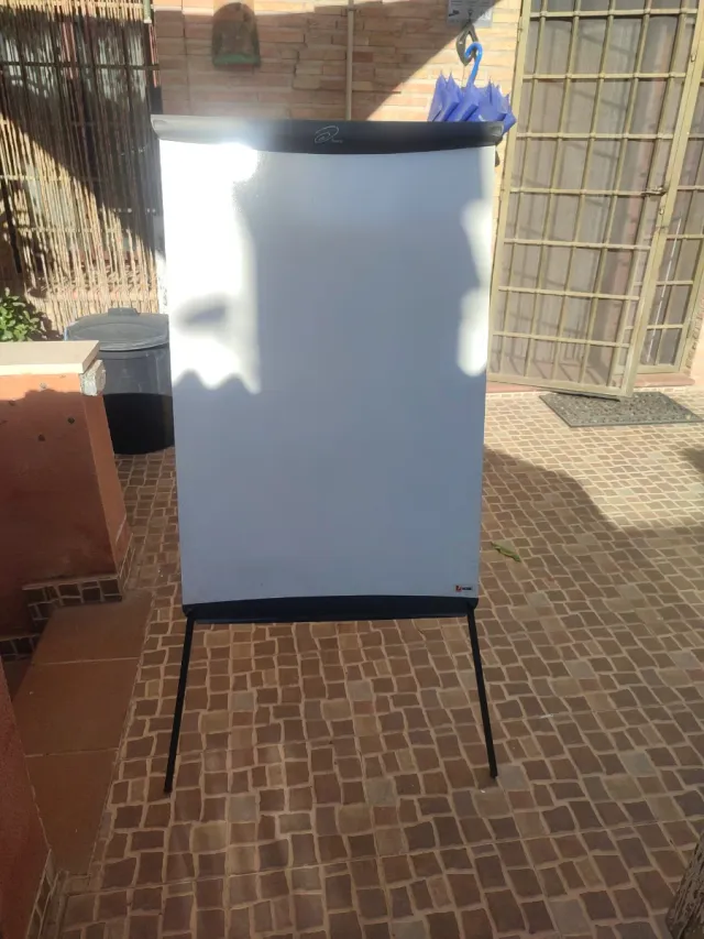 Pizarra blanca para rotulador Se puede regular