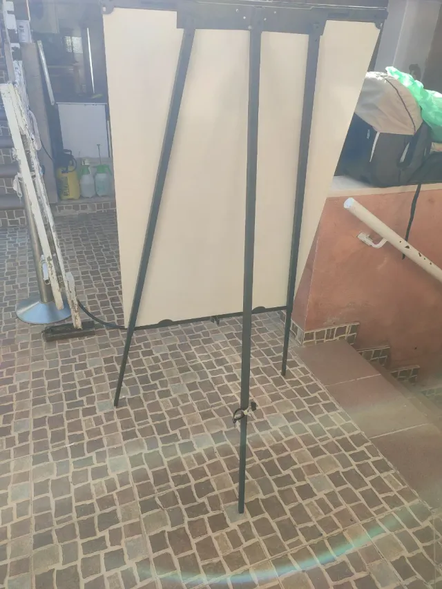 Pizarra blanca para rotulador Se puede regular