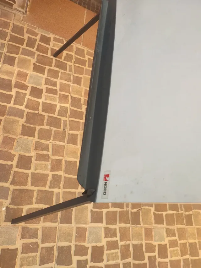 Pizarra blanca para rotulador Se puede regular