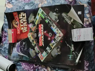 Lote de posters de merchadising de StarWars
