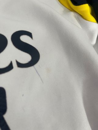 Sudadera Adidas Real Madrid Blanca y Azul