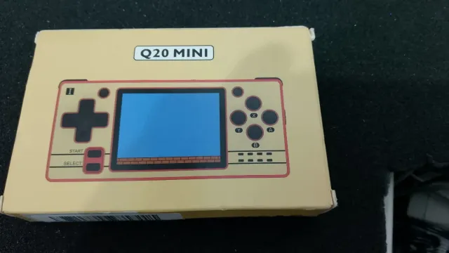 Consola Q20 MINI Bege/Dourada