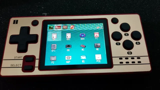 Consola Q20 MINI Bege/Dourada