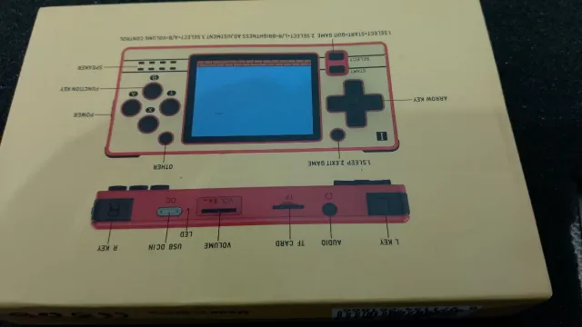 Consola Q20 MINI Bege/Dourada