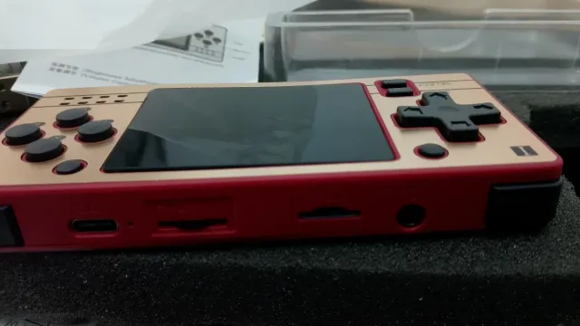 Consola Q20 MINI Bege/Dourada