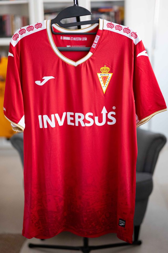 ORIGINAL REAL MURCIA 2025-26 CAMISETA FUTBOL L