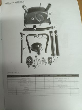 Keboo Bicicleta Estática Serie 500 Magnética