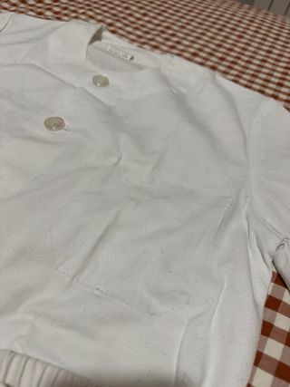 2 trajes/uniformes blanco para prácticas
