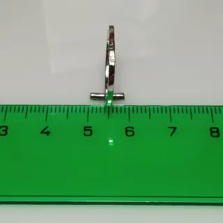 Anillo Plata 925 Cruz Circonitas T12