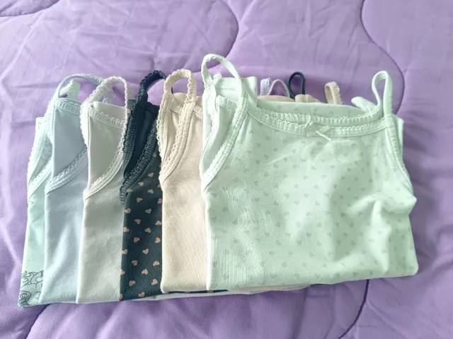 Camisetas interiores niña